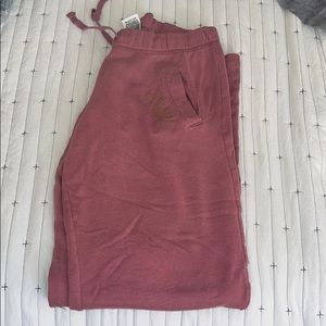 VS Pink Bootcut Sweatpants